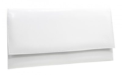 Elegantní bílé matné tenké dámské psaníčko SP07 GROSSO{% if product.brand.name %} – Grosso{% endif %}
