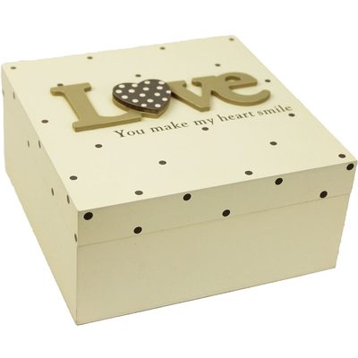 Dřevěná krabička Love D0419{% if product.brand.name %} – Morex{% endif %}