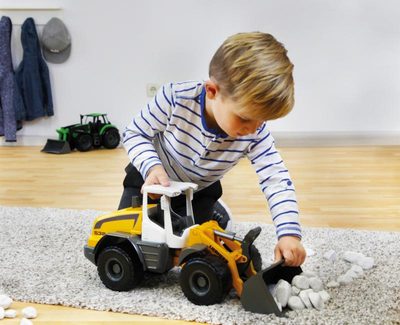 Nakladač funkční 49cm Worxx 1:15 Liebherr L538 plast v krabici – fotka 1