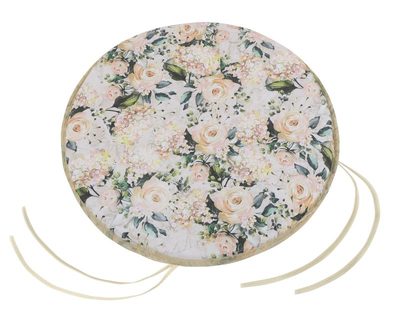 Sedák EMA kulatý hladký Smetanová 79/529 průměr 40 cm{% if product.brand.name %} – Bellatex{% endif %}