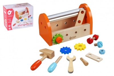 Sada nářadí dřevo 16ks s dřevěným boxem v krabici 25x20x13,5cm{% if product.brand.name %} – Teddies{% endif %}
