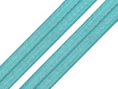 Lemovací pruženka půlená šíře 16 mm návin 25 metrů{% if variant.name %} – 17 tyrkysová{% endif %}