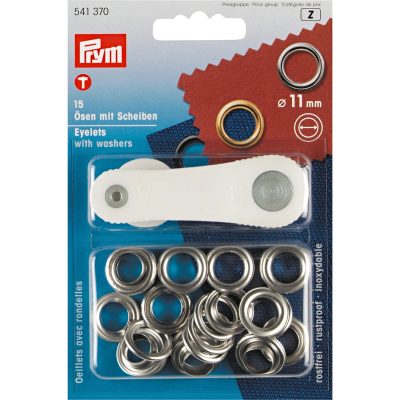Průchodky 11 mm s podložkou{% if product.brand.name %} – PRYM{% endif %}