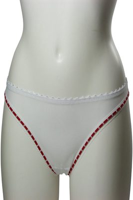 Dámská tanga Carimbo white – fotka 1