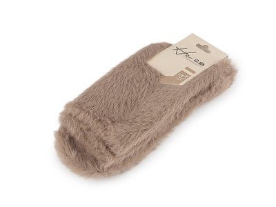 Dámské / dívčí ponožky teplé - 6 béžová