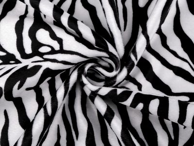 Imitace zvířecí kůže zebra METRÁŽ{% if product.brand.name %} – Stoklasa{% endif %}