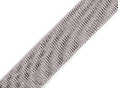 Popruh polypropylénový šíře 38 mm návin 5 metrů{% if variant.name %} –  13 šedá světlá {% endif %}