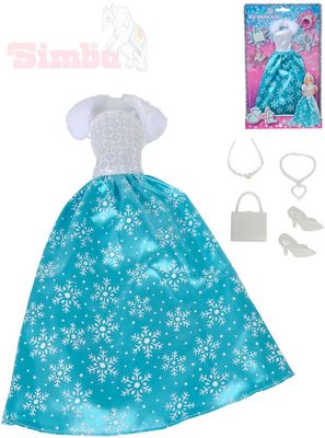 SIMBA Šaty pro panenku Steffi Love Ice Princess set s doplňky{% if product.brand.name %} – Simba{% endif %}