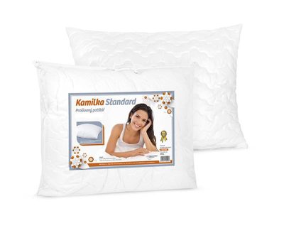 Polštář Kamilka STANDARD 800g Bílá 5700/0800 800g 70x90 cm{% if product.brand.name %} – Bellatex{% endif %}