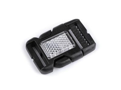 Spona trojzubec s odrazkou šíře 25 mm 2 páry – fotka 3