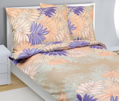 Bavlněné povlečení Oranžová,Fialová 90/729{% if product.brand.name %} – Bellatex{% endif %}