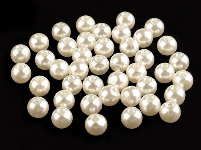 Plastové voskové korálky / perly Glance Ø8 mm 20g{% if product.brand.name %} – Galanterka{% endif %}