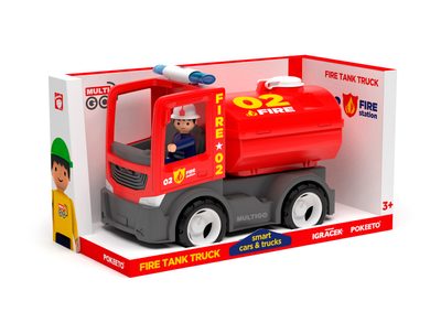 Auto MULTIGO FIRE – cisterna s hasičem – fotka 1