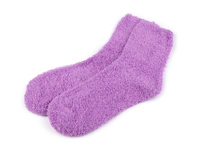 Dámské / dívčí froté ponožky{% if variant.name %} – 3 fialová lila{% endif %}
