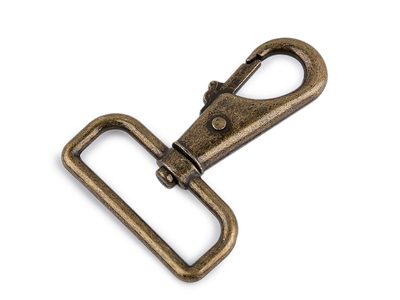 Kovová karabina průvlek 40 mm{% if variant.name %} – 2 staromosaz{% endif %}