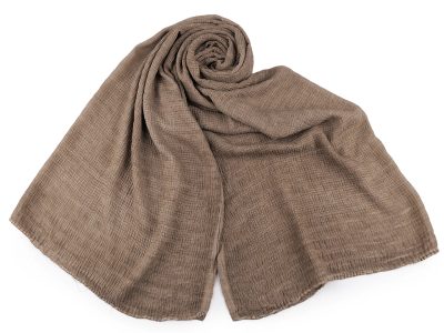 Šátek / šála bavlna / PES mačkaný efekt 70x185 cm{% if product.brand.name %} – Stoklasa{% endif %}