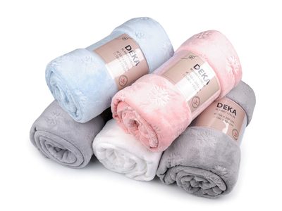 Deka minky vločky 150x200 cm{% if product.brand.name %} – Stoklasa{% endif %}