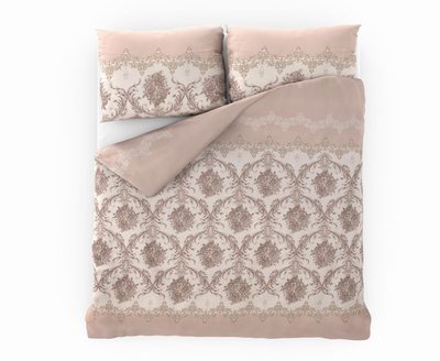 Saténové povlečení 140x200, 70x90cm ADRA béžová{% if product.brand.name %} – Kvalitex{% endif %}