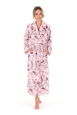 Dámský květinový župan TOYA růžová 21 26 0100{% if product.brand.name %} – Vestis{% endif %}
