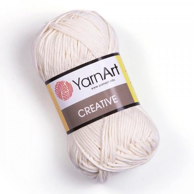 Bavlněná příze Creative 50g{% if variant.name %} – 222 krémová{% endif %}