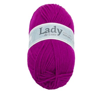 Příze LADY de Luxe Vínová 947 100g / 238 m{% if product.brand.name %} – Bellatex{% endif %}