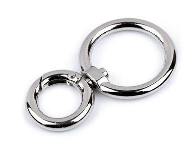 Kovová karabina průvlek 25 mm{% if variant.name %} – 1 nikl{% endif %}
