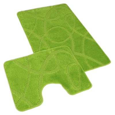 Koupelnová a WC předložka elipsy zelené{% if product.brand.name %} – Kvalitex{% endif %}