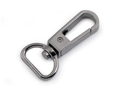 Kovová karabina průvlek 15 mm{% if variant.name %} – 3 nikl černý{% endif %}