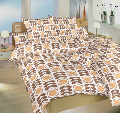 Povlečení krep Kytka nugát 140x200, 70x90 cm{% if product.brand.name %} – Dadka{% endif %}