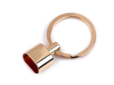Kovová koncovka s kroužkem 8x14 mm{% if variant.name %} – 2 zlatá klasik{% endif %}