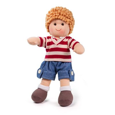Bigjigs Toys Látková panenka Harry 28 cm – fotka 4