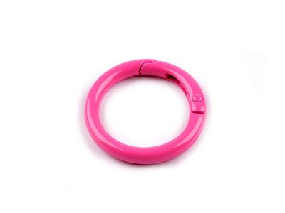 Karabina kulatá lakovaná Ø25 mm{% if variant.name %} – 3 pink{% endif %}