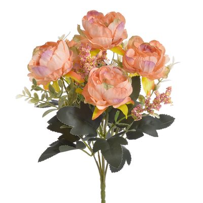 Pivonky trs 5 větviček - meruňková{% if product.brand.name %} – Canea{% endif %}