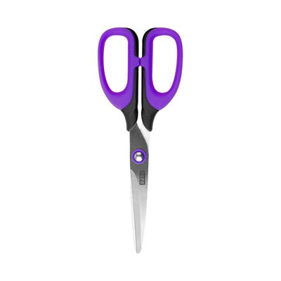 Nůžky s měkkým úchytem, pogumované 15 cm – fotka 3