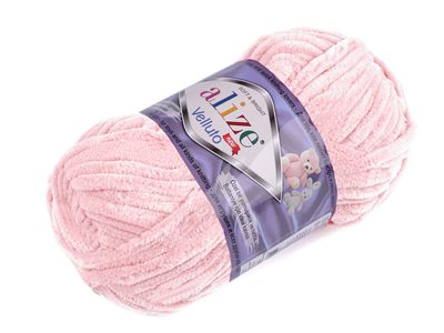 Velluto žinylková příze 100 g{% if variant.name %} – 3 (31) růžová nejsv.{% endif %}