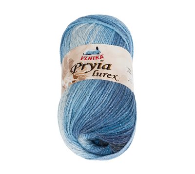 Příze PRYIA lurex Modrá 313 100g / 245 m{% if product.brand.name %} – {% endif %}