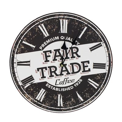 Dekorační Hodiny pr.34 cm - FAIR TRADE 355185{% if product.brand.name %} – Morex{% endif %}