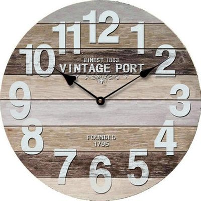 Dekorační Hodiny pr.34 cm - VINTAGE 355212{% if product.brand.name %} – Morex{% endif %}