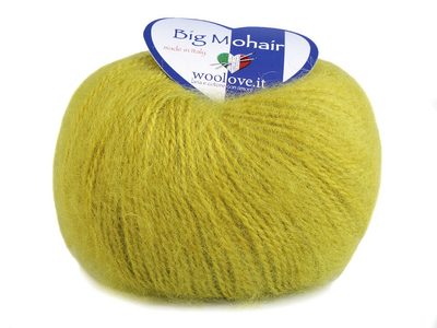 Pletací příze 25 g Big Mohair{% if variant.name %} – 6 (462) zelená chartreuse{% endif %}