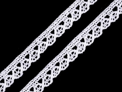 Bavlněná krajka paličkovaná šíře 10 mm návin 22 metrů{% if product.brand.name %} – Galanterka{% endif %}
