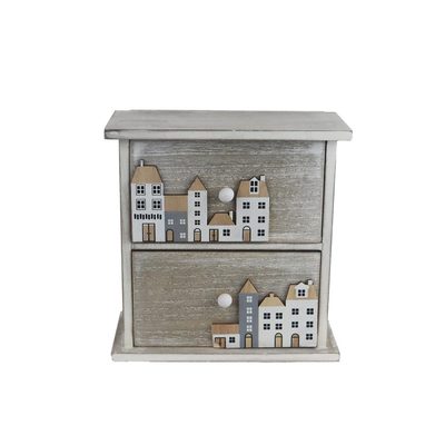 Dřevěná komoda D6563 - 19 × 9 × 19,3 cm{% if product.brand.name %} – Morex{% endif %}