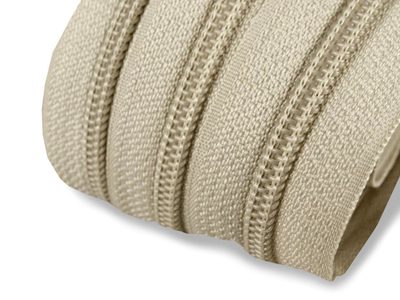 Zip spirálový šíře 10 mm metráž{% if variant.name %} – 307 krémová{% endif %}