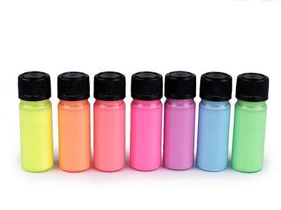 Sada barev na textil Art e Miss; na světlý textil, svítící ve tmě, neon{% if variant.name %} – mix č. 2 svítící ve tmě{% endif %}