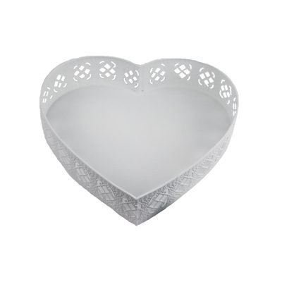 Kovový podnos ve tvaru srdce K3846/1 - 20.5 × 20 × 5 cm{% if product.brand.name %} – Morex{% endif %}