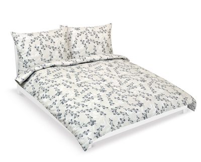 Bavlněné povlečení na dvoudeku Béžová,Šedá,Červená 90/813{% if variant.name %} – 180x220 cm, 2ks 70x90 cm{% endif %}