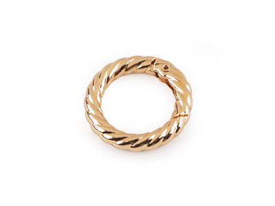 Karabina kulatá ozdobná Ø20 mm{% if variant.name %} – 3 růžové zlato{% endif %}
