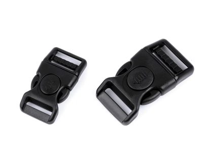 Mrazuvzdorná spona trojzubec s pojistkou šíře 20 mm, 25 mm prohnutá balení 1 KUS{% if product.brand.name %} – Galanterka{% endif %}