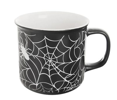 Hrnek ker. pavučina 0,46 l - dia 9,8 x 9,2 cm{% if product.brand.name %} – Morex{% endif %}