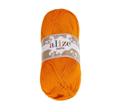 Příze BELLA Oranžová 83 100g / 360 m{% if product.brand.name %} – Alize{% endif %}