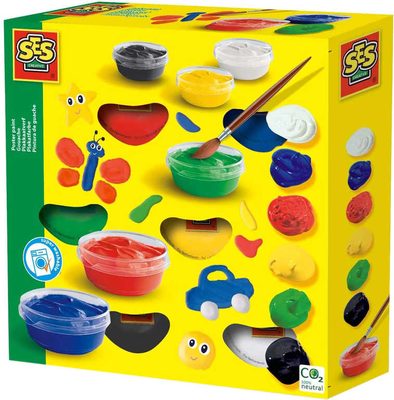 Barvy plakátové kreativní set 6 barev{% if product.brand.name %} – SES Creative{% endif %}